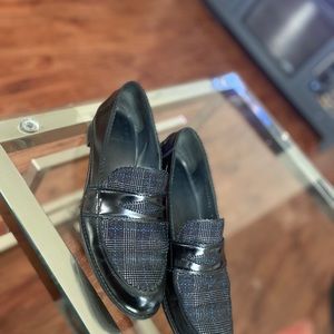 Stuart Weitzman Plaid Loafers